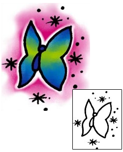 Butterfly Tattoo For Women tattoo | AAF-03476