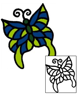 Butterfly Tattoo For Women tattoo | AAF-03487