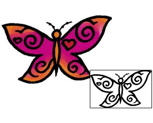 Butterfly Tattoo For Women tattoo | AAF-03495