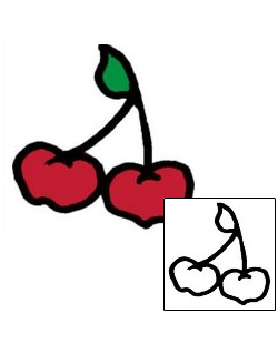 Cherry Tattoo Specific Body Parts tattoo | AAF-03501