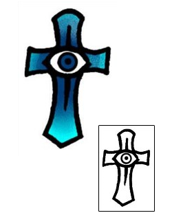 Cross Tattoo Religious & Spiritual tattoo | AAF-03528