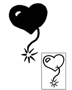 Heart Tattoo Specific Body Parts tattoo | AAF-03534