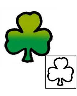 Clover Tattoo Specific Body Parts tattoo | AAF-03550