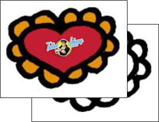 Heart Tattoo ankle-tattoos-andrea-ale-aaf-03552