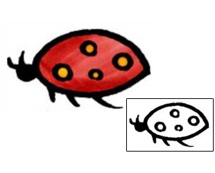 Ladybug Tattoo Insects tattoo | AAF-03578