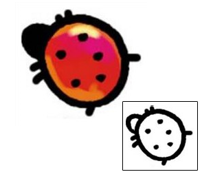 Ladybug Tattoo Insects tattoo | AAF-03603