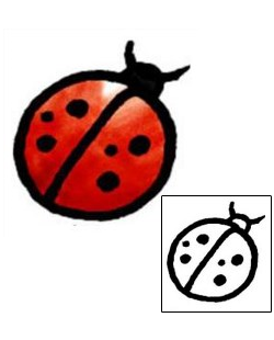 Ladybug Tattoo Insects tattoo | AAF-03645