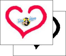 Heart Tattoo ankle-tattoos-andrea-ale-aaf-03701