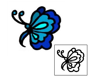 Butterfly Tattoo For Women tattoo | AAF-03722