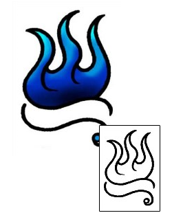 Fire – Flames Tattoo Miscellaneous tattoo | AAF-03740