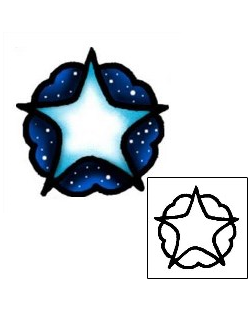 Star Tattoo Astronomy tattoo | AAF-03761