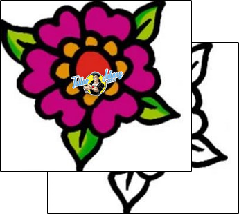 Flower Tattoo plant-life-flowers-tattoos-andrea-ale-aaf-03790