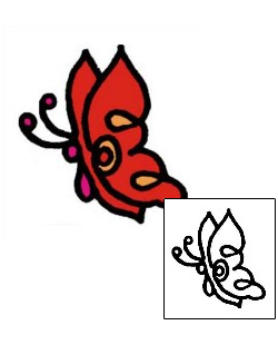 Butterfly Tattoo For Women tattoo | AAF-03799