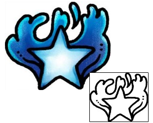 Star Tattoo Astronomy tattoo | AAF-03810