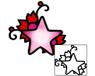 Star Tattoo Astronomy tattoo | AAF-03811