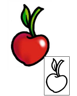 Cherry Tattoo Specific Body Parts tattoo | AAF-03830