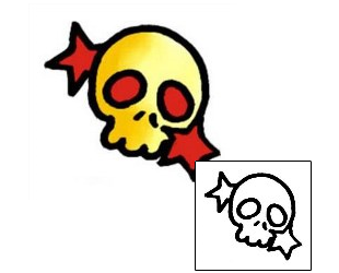 Skull Tattoo Astronomy tattoo | AAF-03849