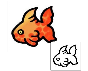 Fish Tattoo Marine Life tattoo | AAF-03852