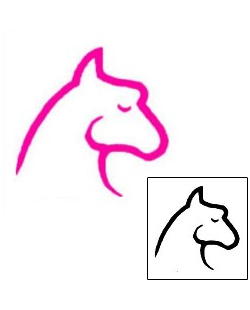 Horse Tattoo Specific Body Parts tattoo | AAF-03960