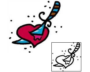 Heart Tattoo For Women tattoo | AAF-04049