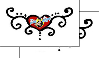 Heart Tattoo ankle-tattoos-andrea-ale-aaf-04101