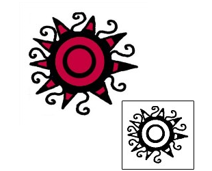 Sun Tattoo Astronomy tattoo | AAF-04107