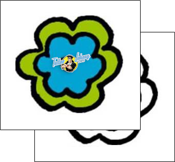Flower Tattoo plant-life-flowers-tattoos-andrea-ale-aaf-04122