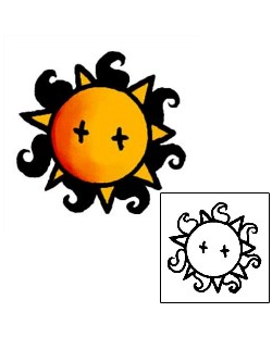 Sun Tattoo Astronomy tattoo | AAF-04152