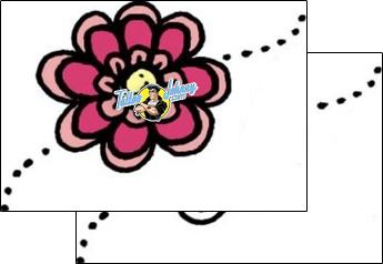 Flower Tattoo plant-life-flowers-tattoos-andrea-ale-aaf-04159