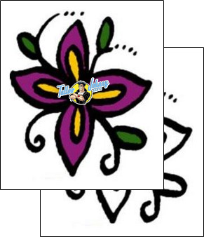 Flower Tattoo plant-life-flowers-tattoos-andrea-ale-aaf-04183