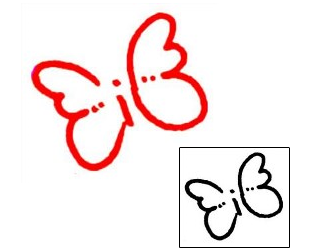Butterfly Tattoo For Women tattoo | AAF-04196