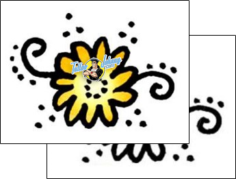 Flower Tattoo plant-life-flowers-tattoos-andrea-ale-aaf-04204