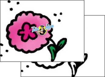 Flower Tattoo plant-life-flowers-tattoos-andrea-ale-aaf-04206