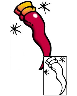 Picture of Specific Body Parts tattoo | AAF-04253