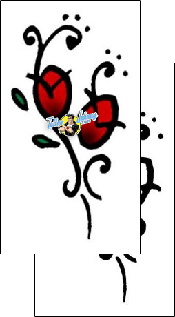 Flower Tattoo plant-life-flowers-tattoos-andrea-ale-aaf-04281