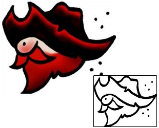 Picture of Specific Body Parts tattoo | AAF-04300