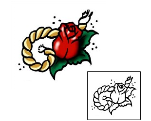 Rose Tattoo Plant Life tattoo | AAF-04330