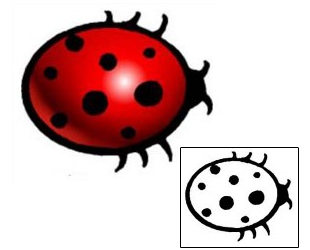 Ladybug Tattoo Insects tattoo | AAF-04337