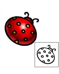 Ladybug Tattoo Insects tattoo | AAF-04339