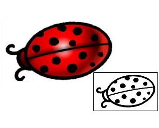 Ladybug Tattoo Insects tattoo | AAF-04345