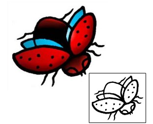 Ladybug Tattoo Insects tattoo | AAF-04346