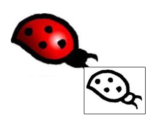 Ladybug Tattoo Insects tattoo | AAF-04350