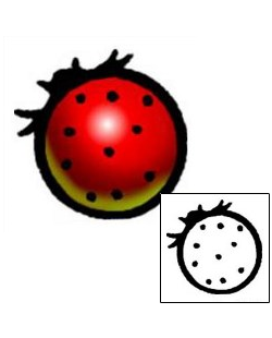 Ladybug Tattoo Insects tattoo | AAF-04352