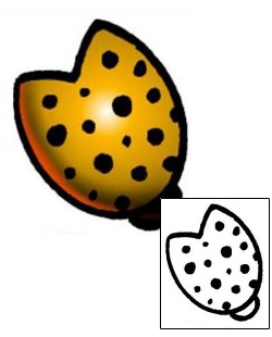 Ladybug Tattoo Insects tattoo | AAF-04355