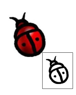 Ladybug Tattoo Insects tattoo | AAF-04363