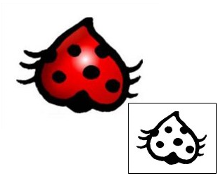 Ladybug Tattoo Insects tattoo | AAF-04364