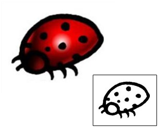 Ladybug Tattoo Insects tattoo | AAF-04365