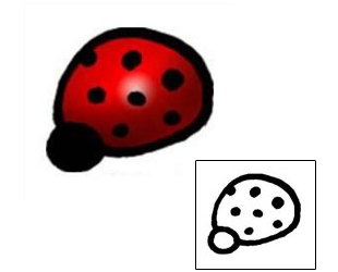 Ladybug Tattoo Insects tattoo | AAF-04367