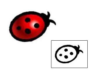 Ladybug Tattoo Insects tattoo | AAF-04370
