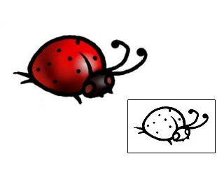 Ladybug Tattoo Insects tattoo | AAF-04380